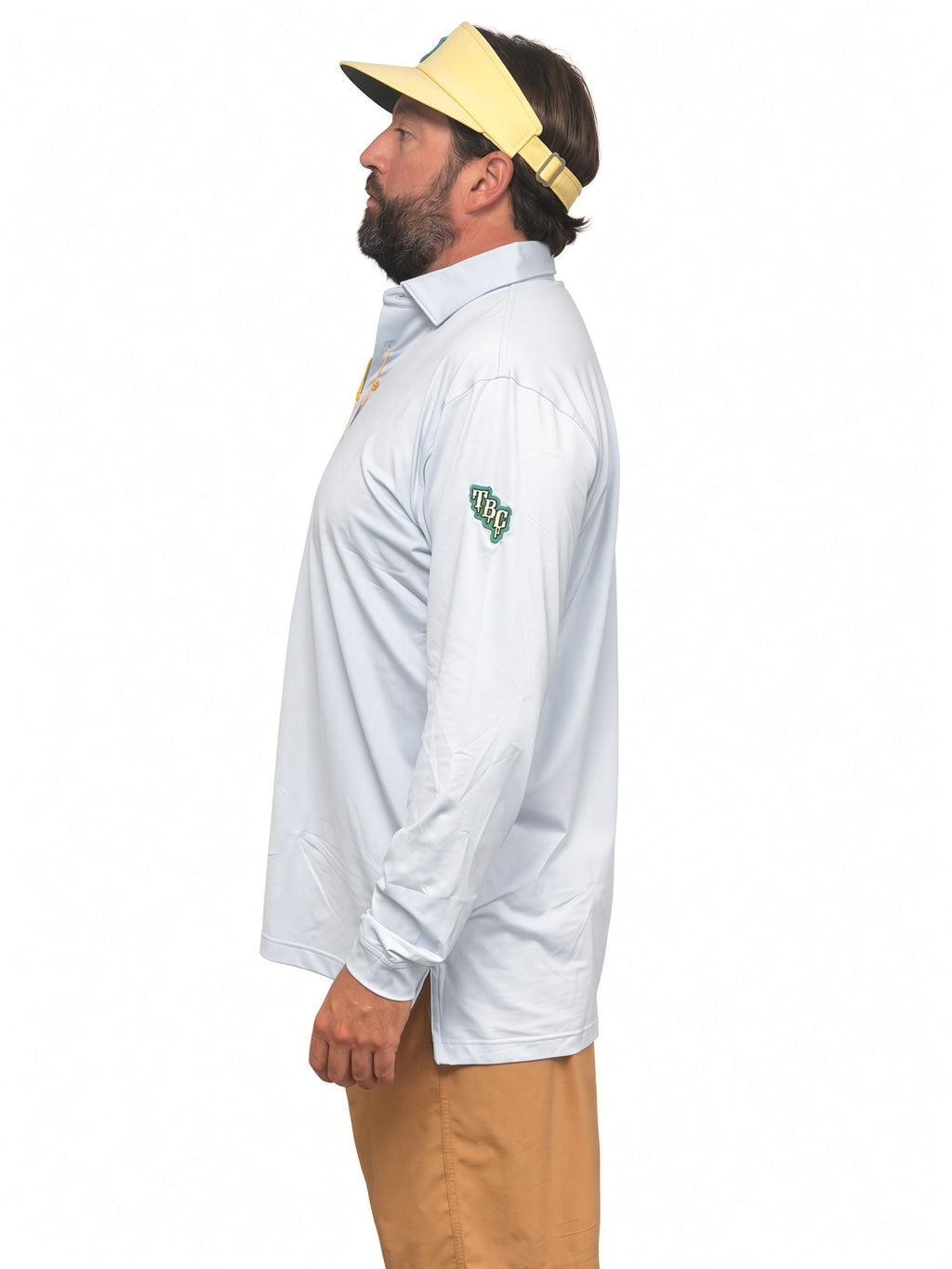Peter Millar Summer Comfort Solid Long-Sleeve Polo UPF Sun Protection