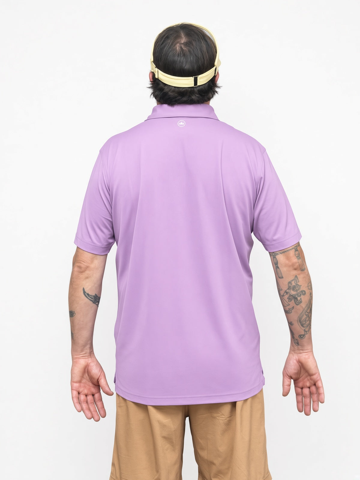 Peter Millar Performance Mesh Solid Short-Sleeve Polo UPF Sun Protection