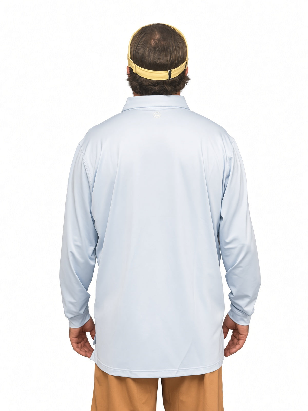 Peter Millar Summer Comfort Solid Long-Sleeve Polo UPF Sun Protection