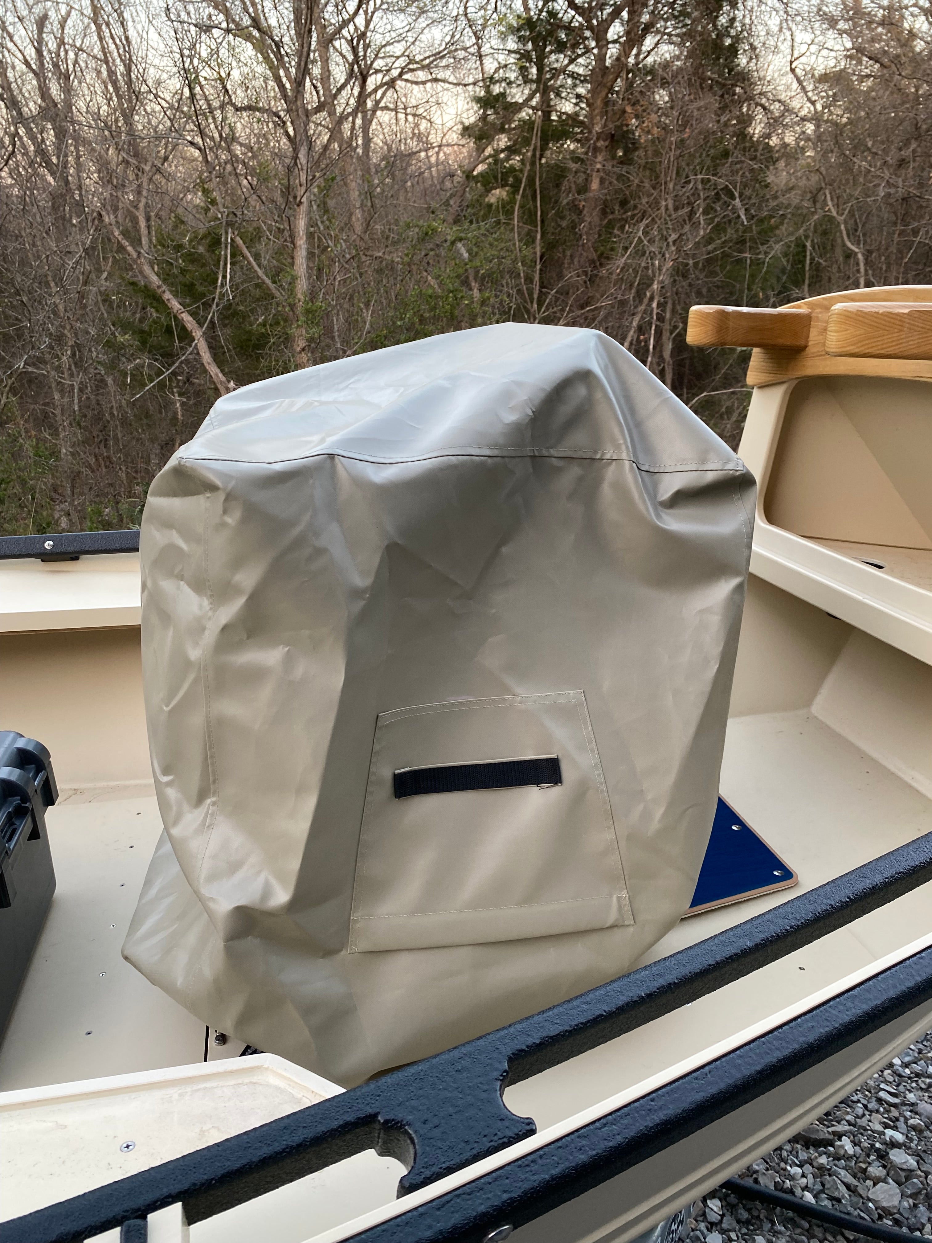 Trout Boat Cap'n Cover