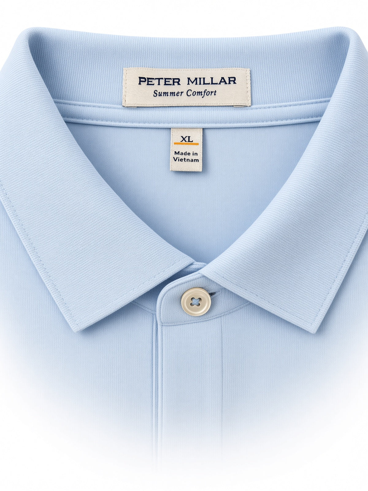 Peter Millar Summer Comfort Solid Long-Sleeve Polo UPF Sun Protection